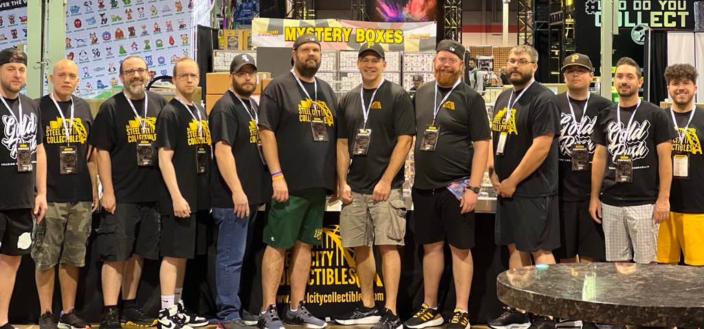 The Steel City Collectibles crew at the 2023 National Convention