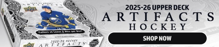 Shop 2025-26 Upper Deck Artifacts Hockey