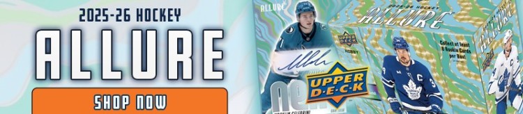 Shop 2025-26 Upper Deck Allure Hockey