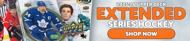 Shop 2025-26 Upper Deck Extended Series Hockey