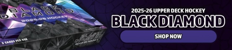 Shop 2025-26 Upper Deck Black Diamond Hockey