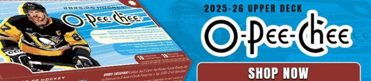 Shop 2025-26 Upper Deck O-Pee-Chee Hockey