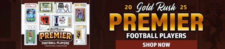 Shop 2025 Gold Rush Premier Football Players Box