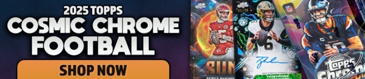 Shop 2025 Topps Cosmic Chrome Football