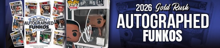 Shop 2026 Gold Rush Autographed Funkos Series 1