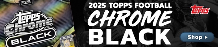 Shop 2025 Topps Chrome Black Football