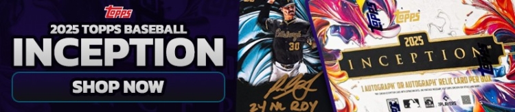 Shop 2025 Topps Inception Baseball
