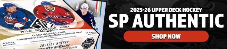 Shop 2025-26 Upper Deck SP Authentic Hockey