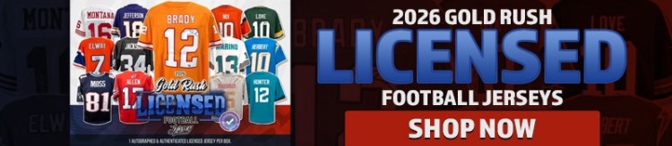Shop 2026 Gold Rush Autographed Licensed Football Jersey Edition
