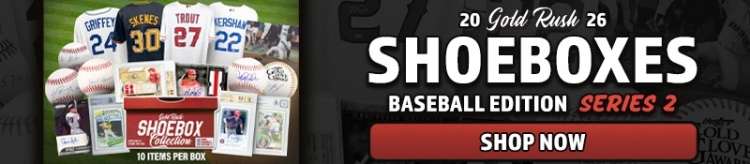 Shop 2026 Gold Rush Shoebox Collection Baseball Edition