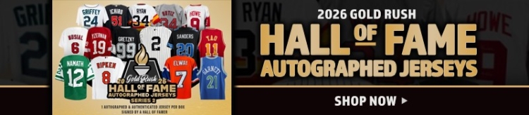 Shop 2026 Gold Rush Hall of Fame Jerseys