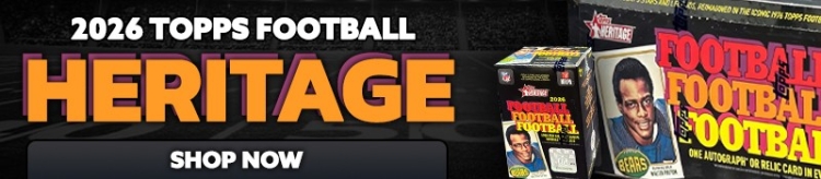 Shop 2026 Topps Heritage Football