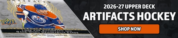 Shop 2026-27 Upper Deck Artifacts Hockey