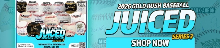 Shop 2026 Gold Rush Juiced Autographed Baseball Edition Series 3