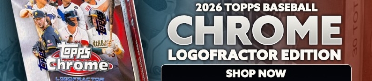 Shop 2026 Topps Chrome Baseball Logofractor Edition