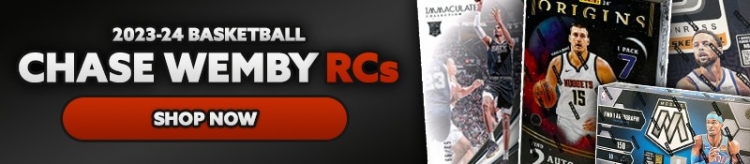 Chase Wemby RCs in 2023-24 Basketball Products!