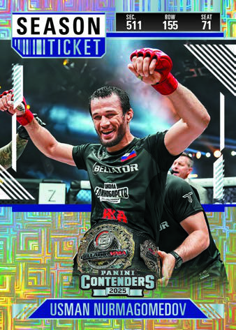 2025 Panini Contenders PFL Professional Fighters League