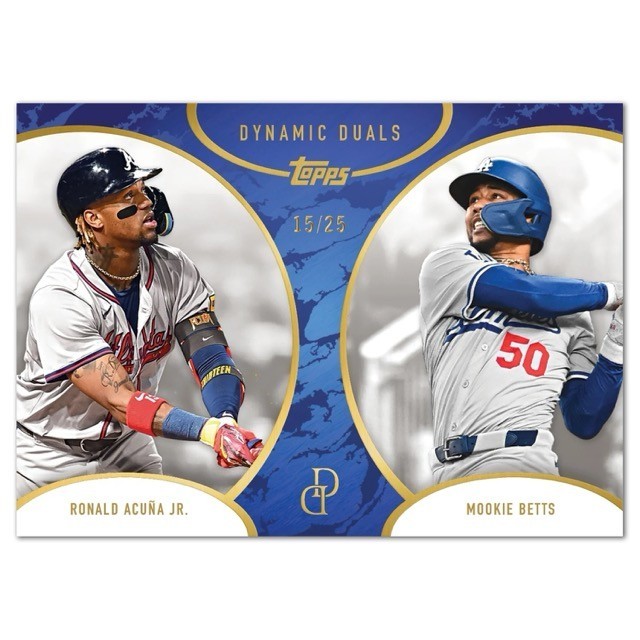 2025 Topps Dynamic Duals Baseball Hobby Box | Steel City