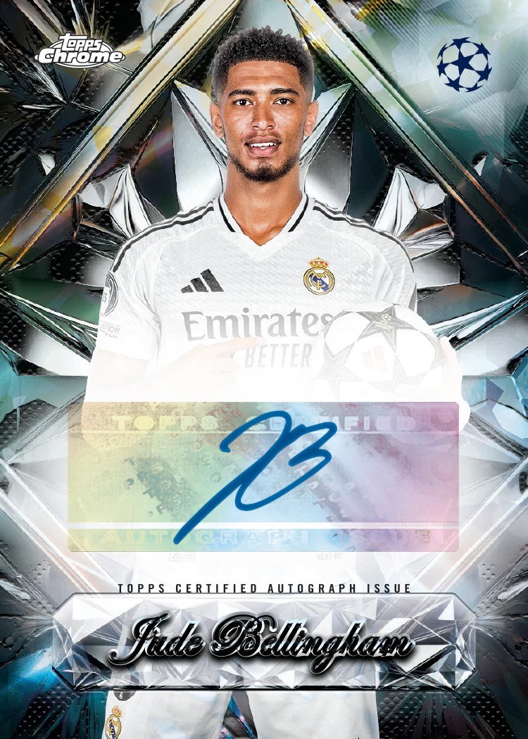 2021-2022 TOPPS CHROME SAPPHIRE ED CHAMPIONS LEAGUE #58 JUDE
