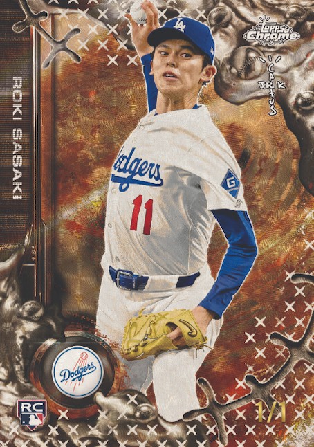 2025 Topps Chrome X Cactus Jack Fanatics Fest NYC Travis Scott