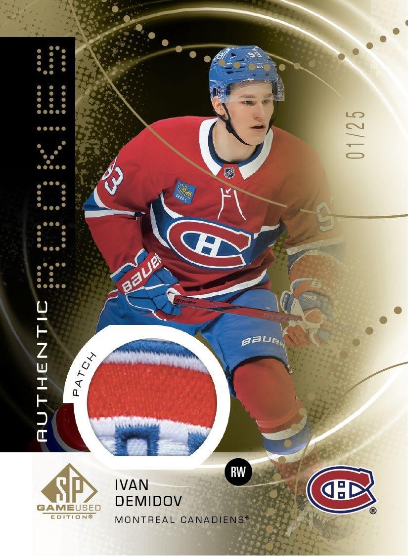 2025-26 Upper Deck SP Game Used Hockey Hobby Box | Steel