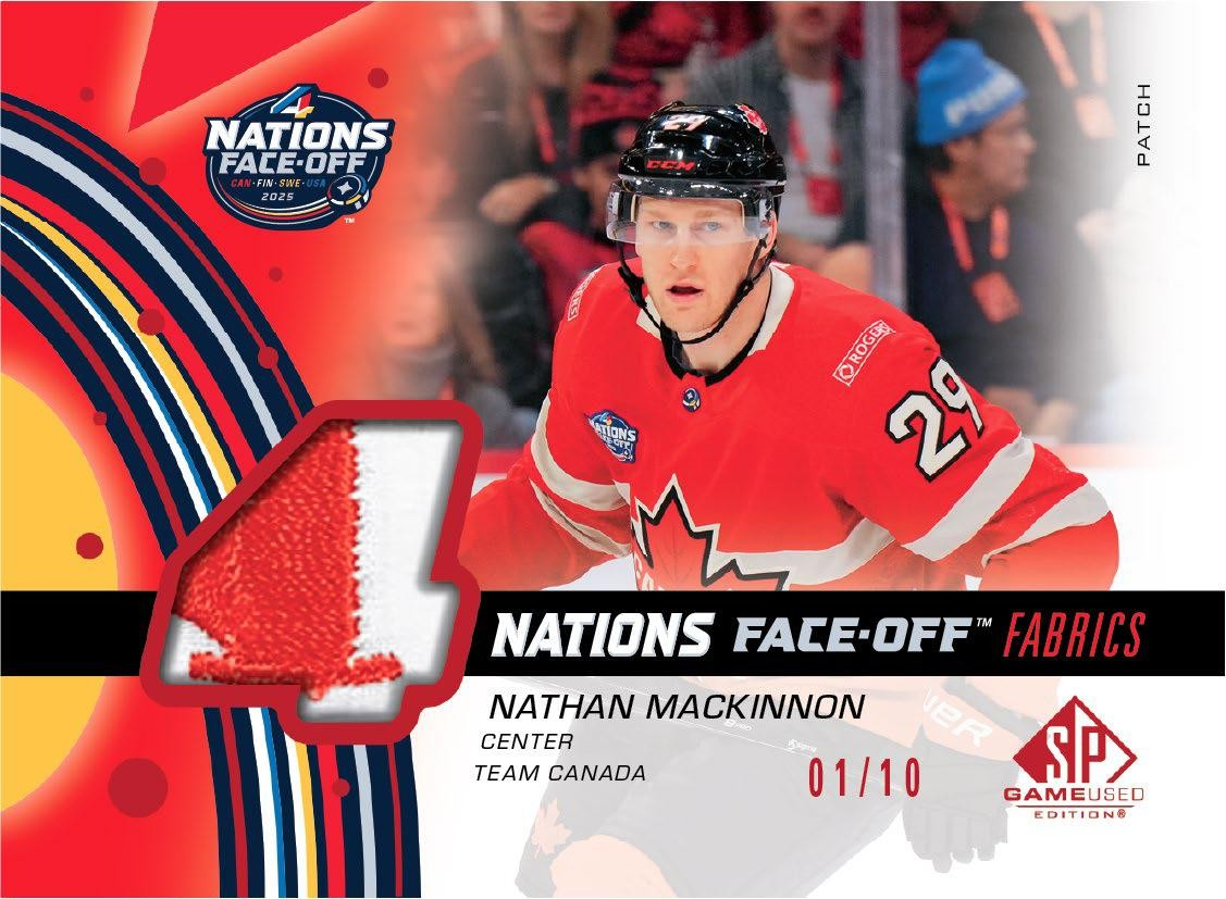 2025-26 Upper Deck SP Game Used Hockey Hobby 20-Box Case