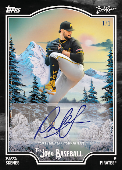 2025 Topps X Bob Ross Baseball Base Card – You Pick, Complete Your Set!