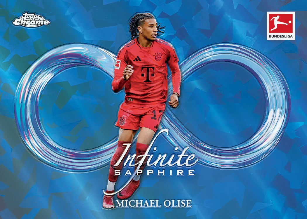 2024-25 Topps Chrome Bundesliga Soccer Sapphire Box | Steel City