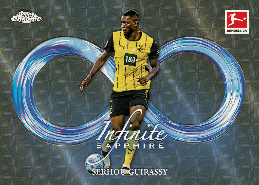 2024-25 Topps Chrome Bundesliga Soccer Sapphire Box | Steel City