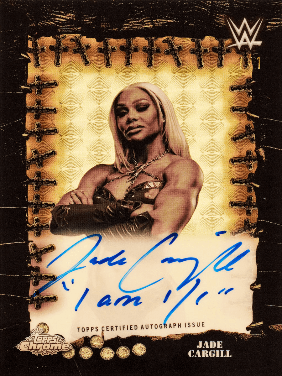 2025 Topps Chrome WWE Wrestling x Cactus Jack Travis Scott Edition