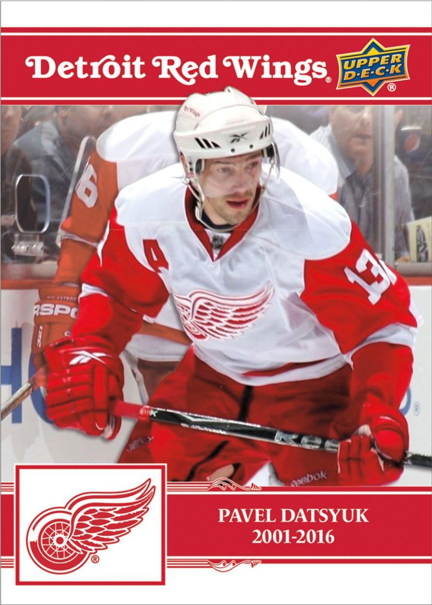 2025-26 Upper Deck Detroit Red Wings Centennial Hockey Hobby Box