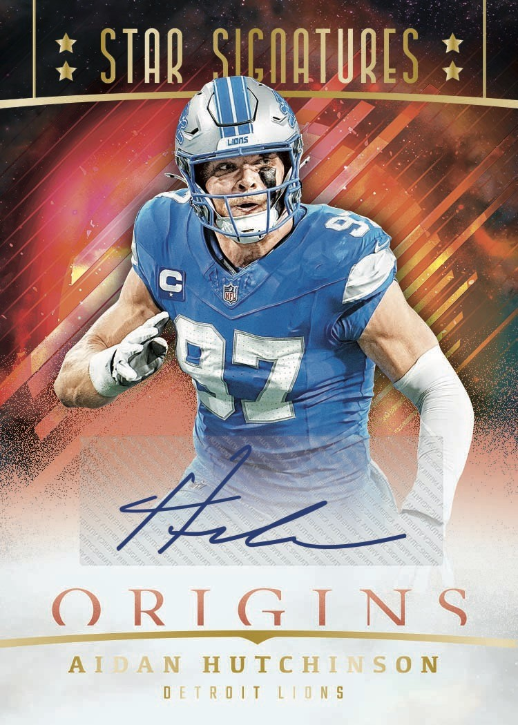 2025 Panini Origins Football Hobby Box - 1st Off The Line
