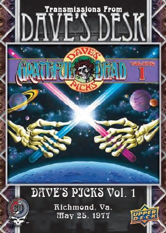 2025 Upper Deck Grateful Dead 60 Years So Far 20-Box Case | Steel