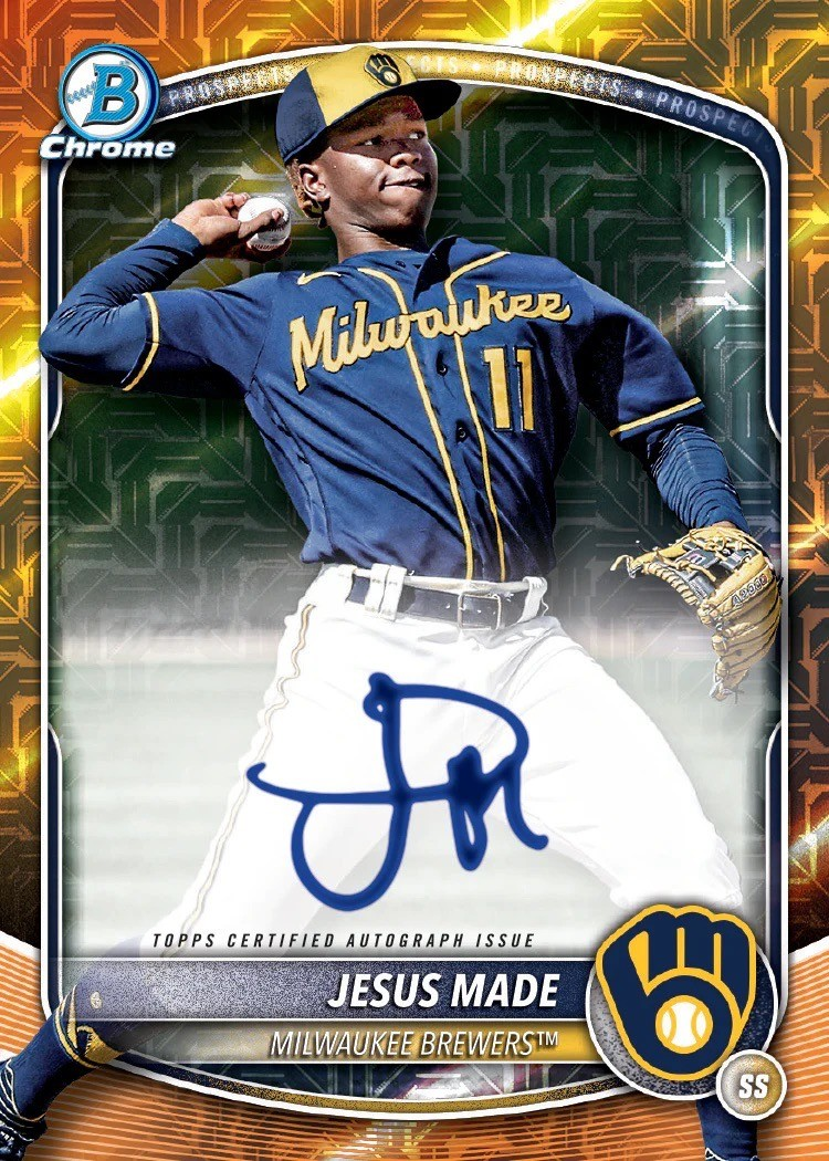 2025 Bowman Chrome Baseball Mega Box | Steel City Collectibles