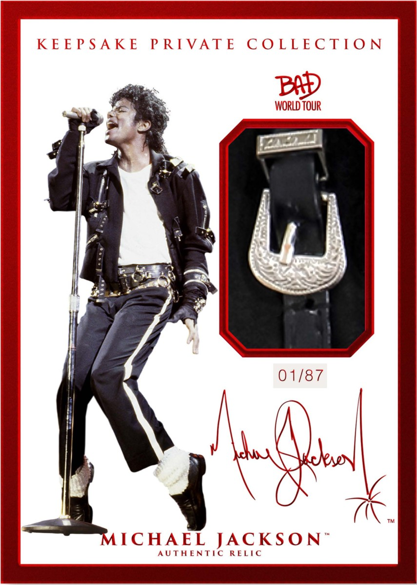 2025 Super Break Michael Jackson Bad World Tour Keepsake Premiere