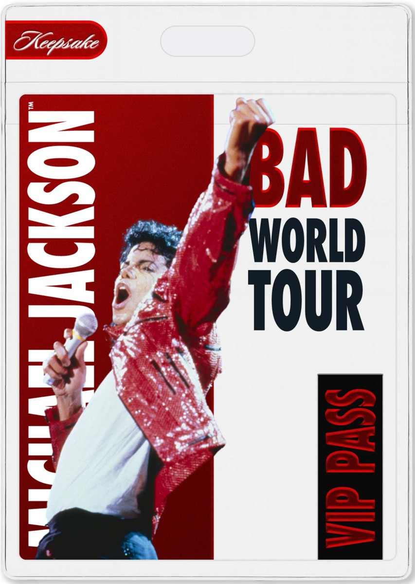 2025 Super Break Michael Jackson Bad World Tour Keepsake Premiere