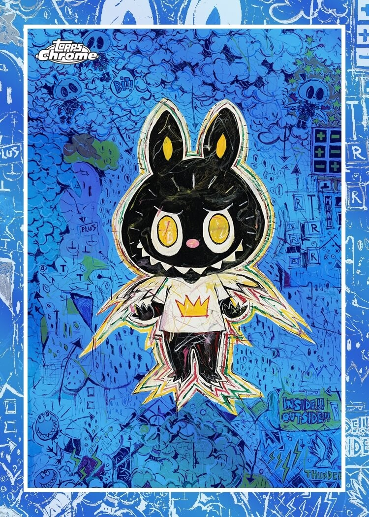 2025 Topps Chrome Labubu 5box Topps Chrome® Labubu