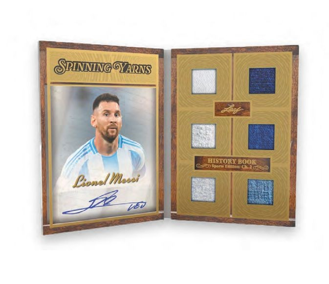 2025 Leaf History Book Sports Edition Chapter 2 Hobby Box | Steel