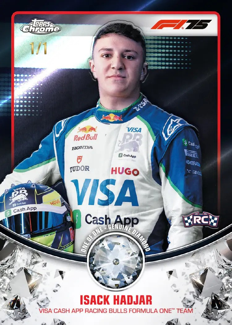 2025 Topps Chrome Formula 1 F1 Racing Hobby Box | Steel City