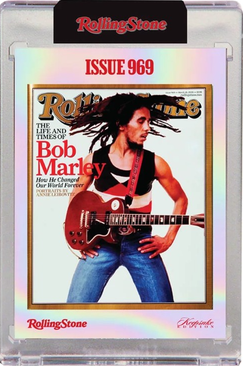 2025 Super Break Rolling Stone Bob Marley Keepsake Premiere Hobby