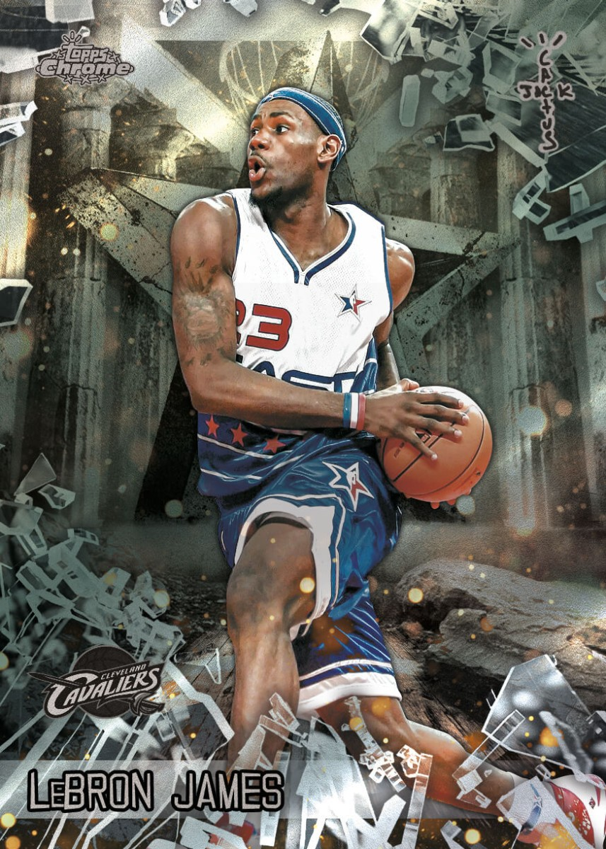 2025-26 Topps Chrome Cactus Jack Basketball x NBA All-Star Game