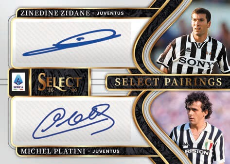 2025-26 Panini Select Serie A Soccer Hobby Box | Steel City
