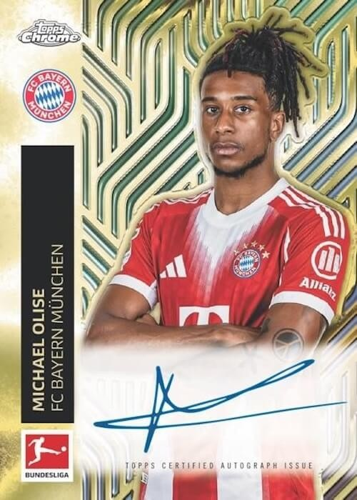 2025-26 Topps Chrome Bundesliga Soccer Hobby Box | Steel City