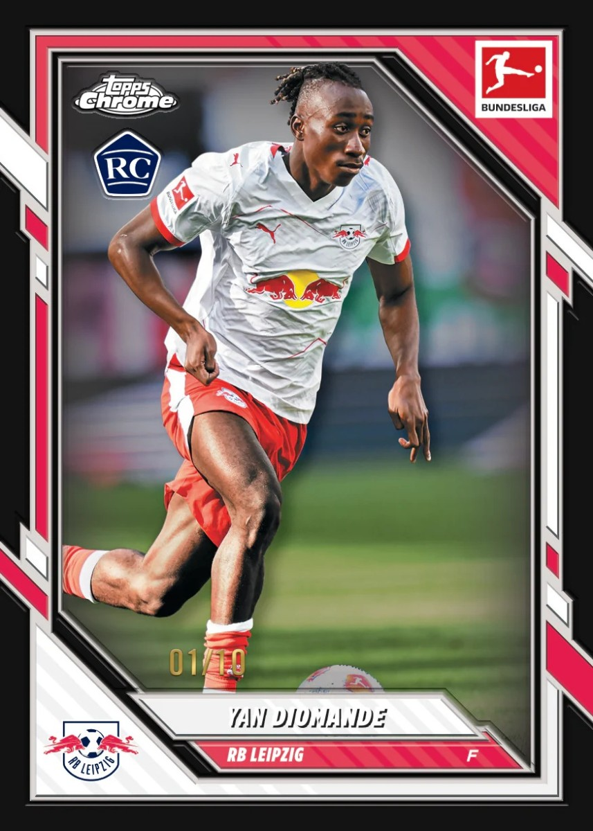 2025-26 Topps Chrome Bundesliga Soccer Blaster Box | Steel City