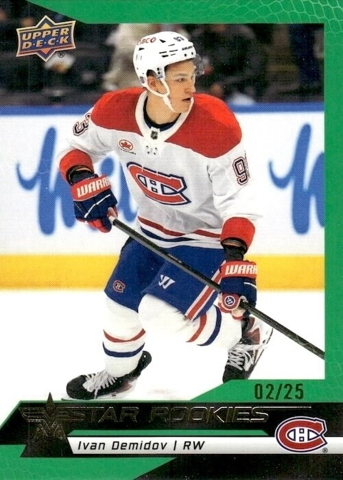 2025-26 Upper Deck Hockey Star Rookies Set 20-Box Case | Steel