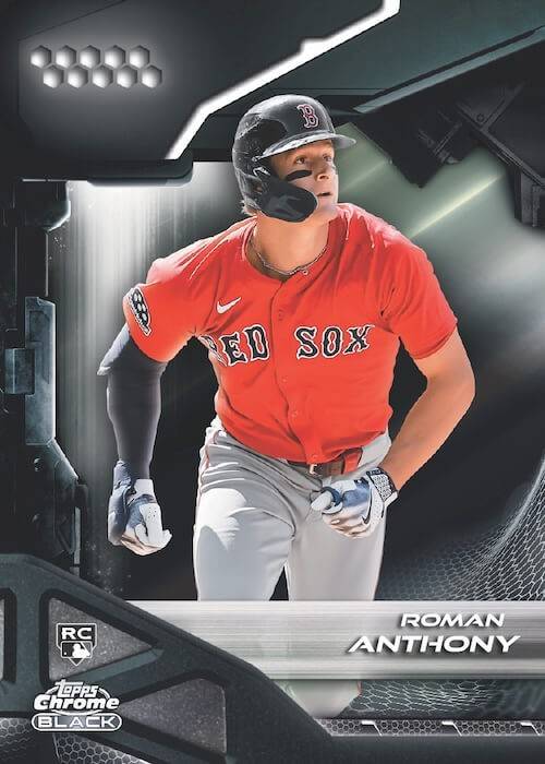 2026 Topps Chrome Black Baseball Hobby 12-Box Case | Steel City