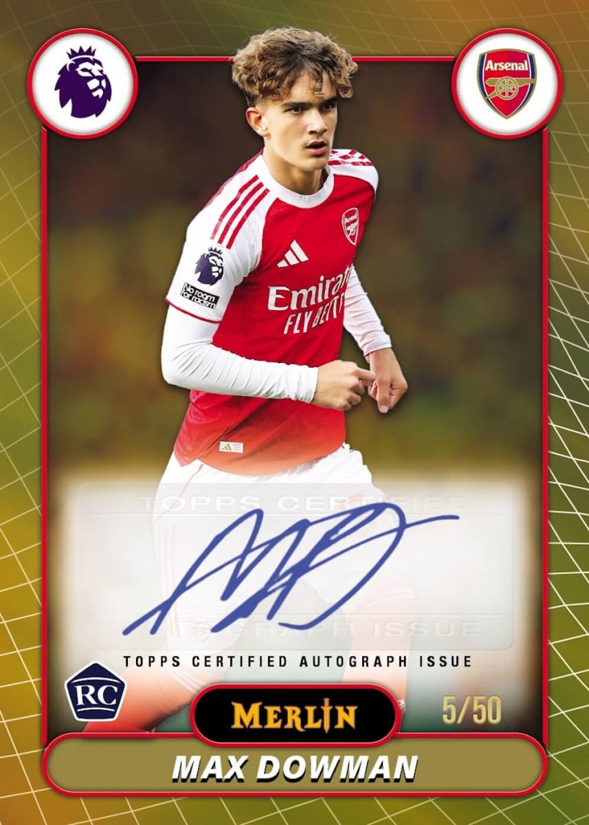 2025-26 Topps Merlin English Premier League Soccer Hobby Box