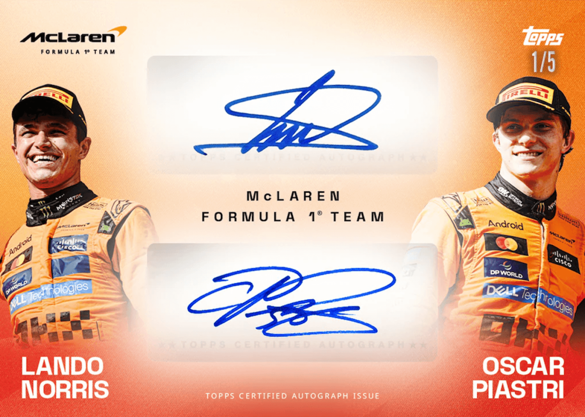 2025 Topps McLaren Formula 1 F1 Racing Box | Steel City Collectibles