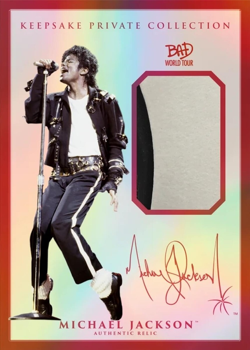 2025 Keepsake Michael Jackson Bad World Tour Holo Breaker Edition
