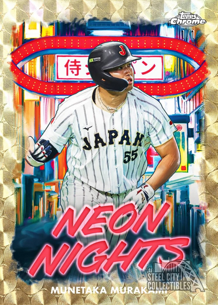 2026 Topps Chrome Baseball Team Samurai Japan Collection Box